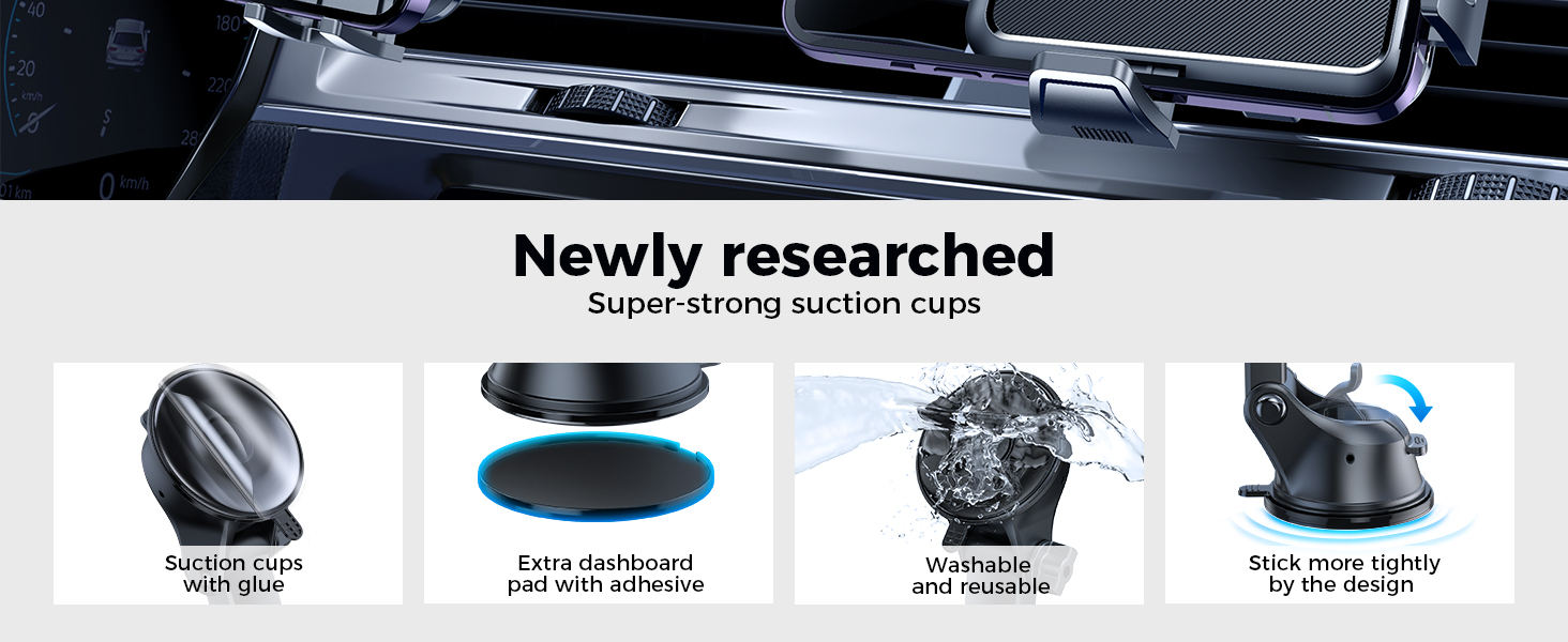 newly researched super strong suction cups