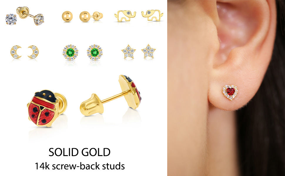 gold studs