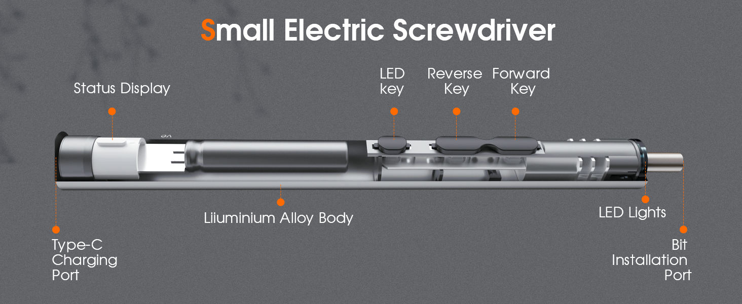 UF-TOOLS mini precision electric screwdriver set