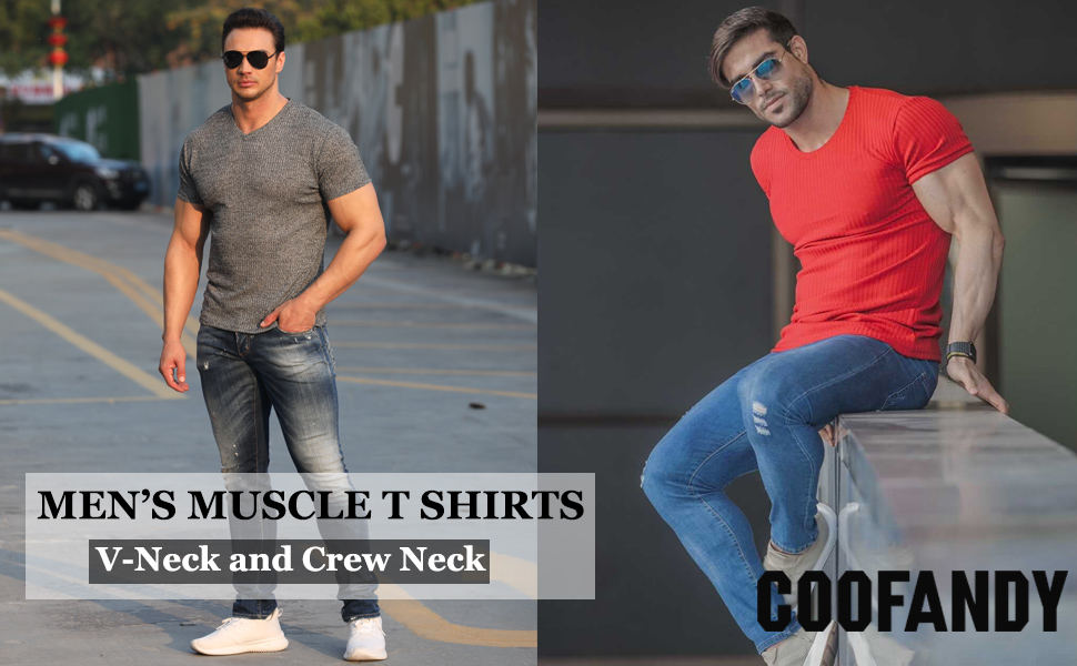 Mens muscle t shirts