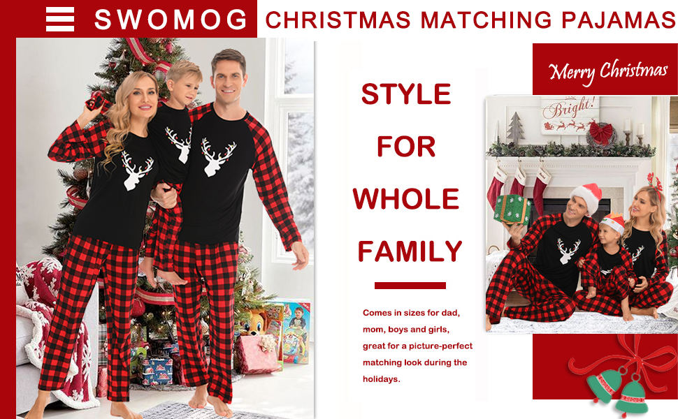 christmas pajamas for family