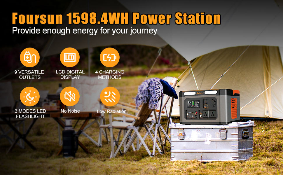 Huge Capacity & Portable Power Station